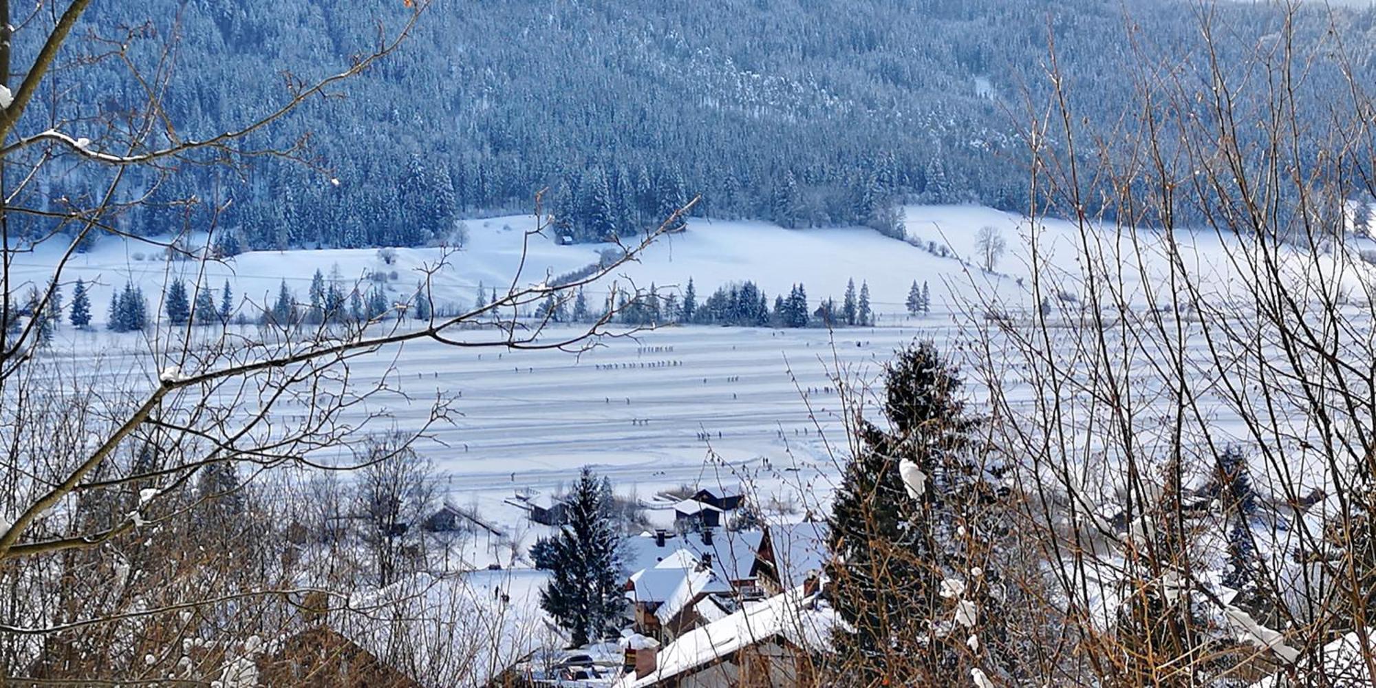 Premium Apartments Am Weissensee Exterior foto